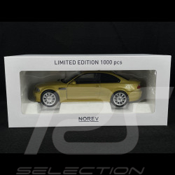 BMW M3 CSL E46 2000 Metallic-Gelb 1/18 Norev 183000