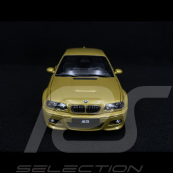 BMW M3 CSL E46 2000 Metallic Yallow 1/18 Norev 183000