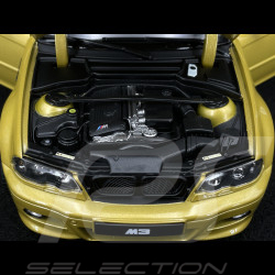 BMW M3 CSL E46 2000 Jaune Métallique 1/18 Norev 183000