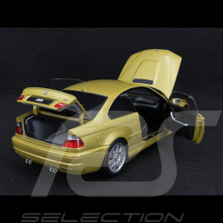 BMW M3 CSL E46 2000 Metallic Yallow 1/18 Norev 183000