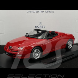 Alfa Romeo Spider 1999 Rouge 1/18 Norev 187852