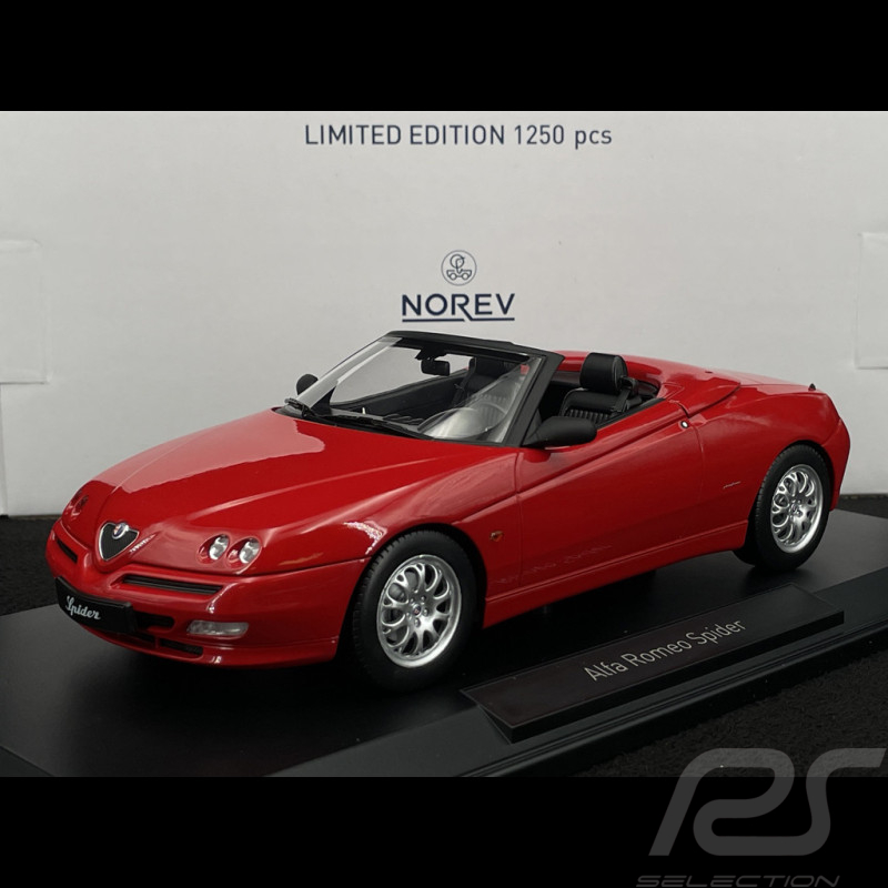 Alfa Romeo Spider 1999 Rouge 1/18 Norev 187852