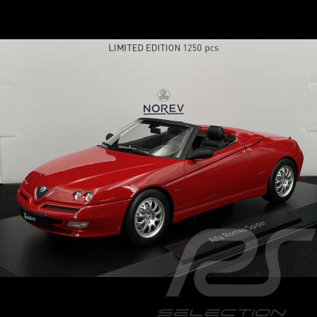 Alfa Romeo Spider 1999 Rouge 1/18 Norev 187852