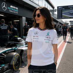 Mercedes T-shirt Low Cost AMG Petronas F1 Team Tommy Hilfiger White 701227951-001- women