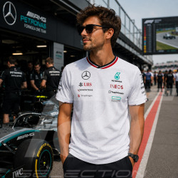 Mercedes T-shirt Low Cost AMG Petronas F1 Team Tommy Hilfiger White 701227950-001- men