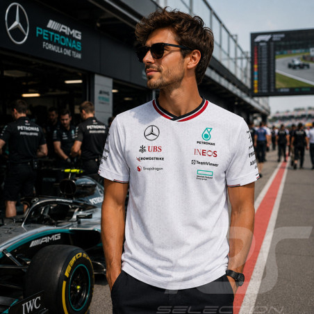Mercedes T-shirt Low Cost AMG Petronas F1 Team Tommy Hilfiger White 701227950-001- men
