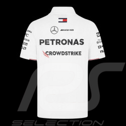 PRO PACK - Set of 24 Mercedes Polo-shirts Low Cost AMG Petronas Tommy Hilfiger White 701227948-001