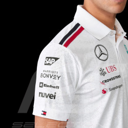 PRO PACK - Set of 24 Mercedes Polo-shirts Low Cost AMG Petronas Tommy Hilfiger White 701227948-001