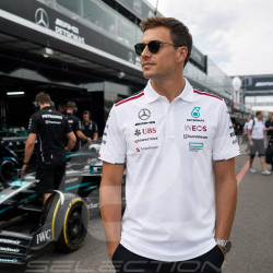 PRO PACK - Set of 24 Mercedes Polo-shirts Low Cost AMG Petronas Tommy Hilfiger White 701227948-001