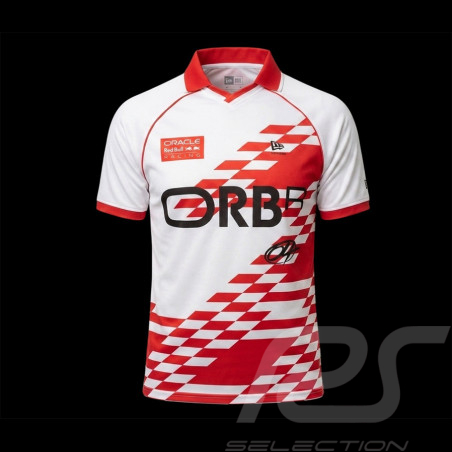 T-Shirt Red Bull Racing F1 Team Football Blanc / Rouge New Era 60897395 - Mixte