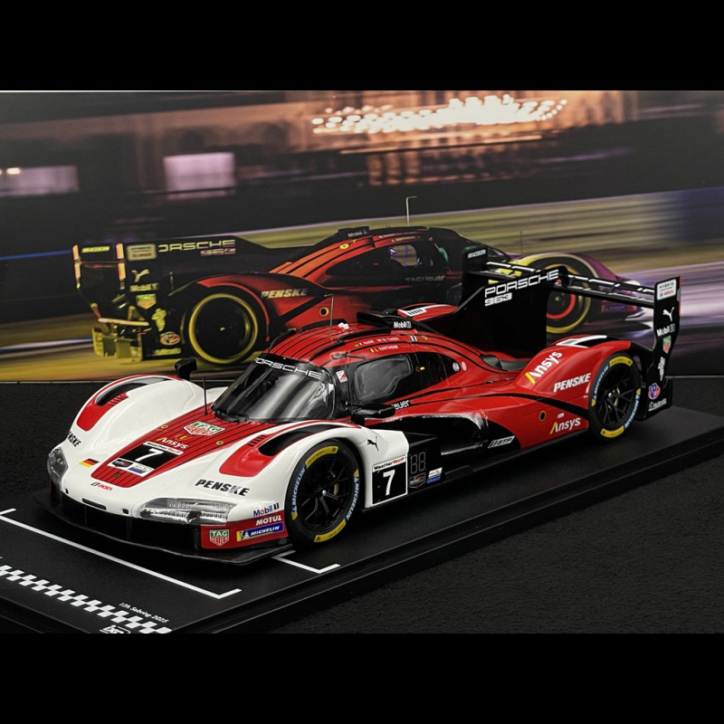 Porsche 963 Penske Motorsport n° 7 Winner 12h Sebring 2025 1/18