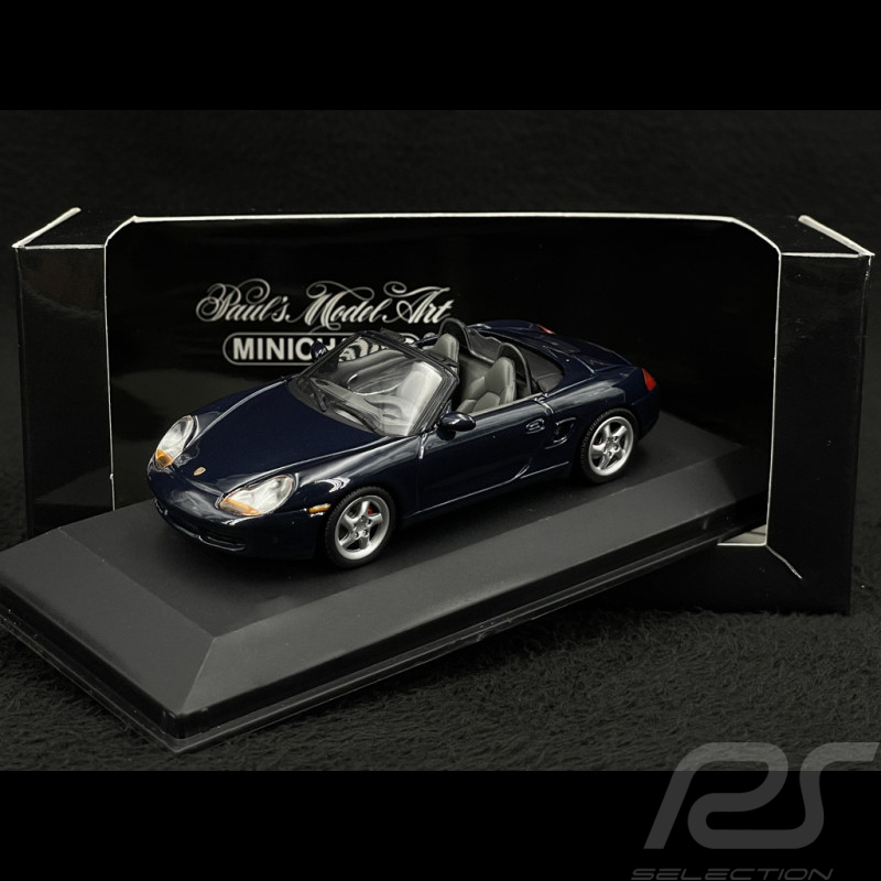 Porsche Boxster S Type 986 1999 Ocean Blue 1/43 Minichamps 430068031
