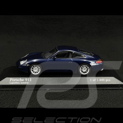 Porsche 911 Carrera 4 Phase II Type 996 2001 Bleu Lapis Métallique 1/43 Minichamps 400061021