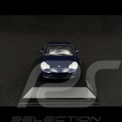 Porsche 911 Carrera 4 Phase II Type 996 2001 Lapis Blue Metallic 1/43 Minichamps 400061021