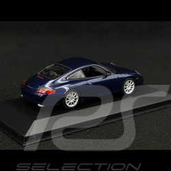 Porsche 911 Carrera 4 Phase II Type 996 2001 Lapis Blue Metallic 1/43 Minichamps 400061021