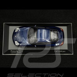 Porsche 911 Carrera 4 Phase II Type 996 2001 Bleu Lapis Métallique 1/43 Minichamps 400061021