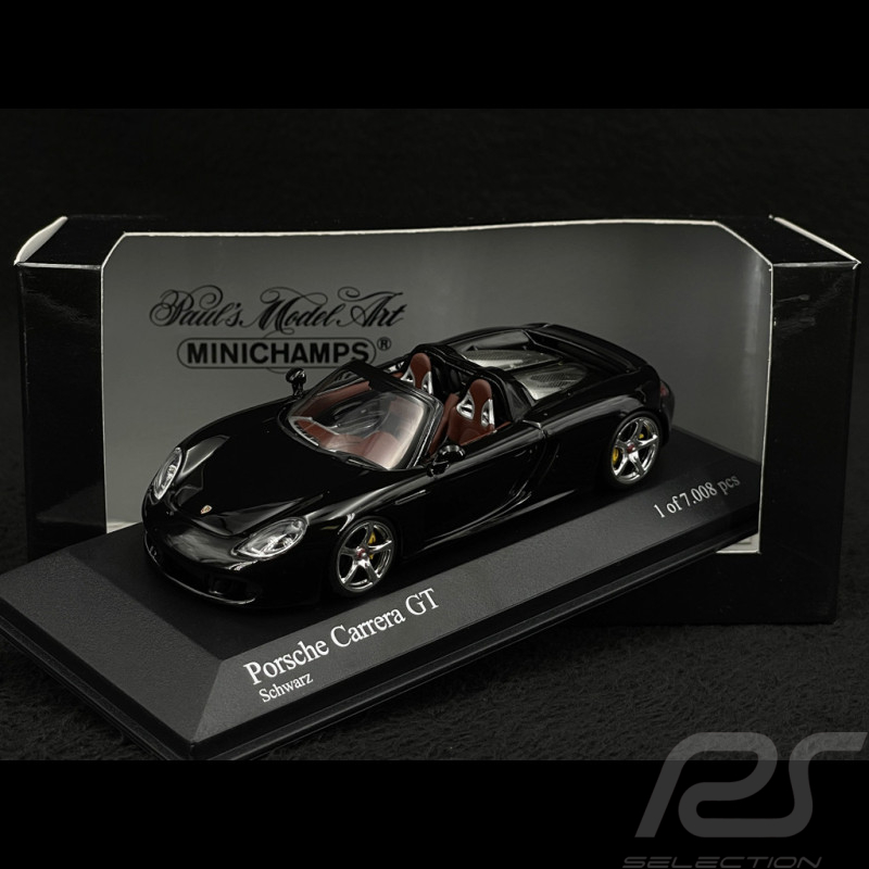 Porsche Carrera GT 2003 noire 1/43 Minichamps 400062631