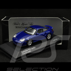 Porsche 911 Type 996 Turbo 1999 Prost Blue Metallic 1/43 Minichamps 430069301