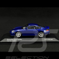 Porsche 911 Type 996 Turbo 1999 Prost Blau Metallic 1/43 Minichamps 430069301
