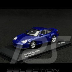Porsche 911 Type 996 Turbo 1999 Bleu Prost Métallique 1/43 Minichamps 430069301