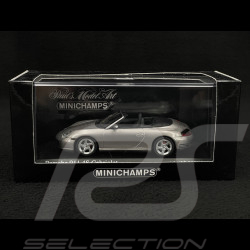 Porsche 911 Carrera 4S Cabriolet Type 996 2003 Meridian Grey Metallic 1/43 Minichamps 400062830