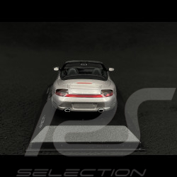 Porsche 911 Carrera 4S Cabriolet Type 996 2003 Meridiangrau Metallic 1/43 Minichamps 400062830