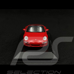 Porsche 911 type 997 Carrera S Cabriolet mk1 2005 guards red 1/43 Minichamps 400063030