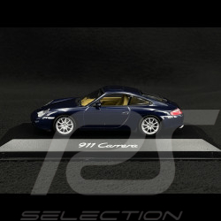 Porsche 911 type 996 Carrera phase II 2002 bleu Lapis Lazuli 1/43 Minichamps WAP02007812