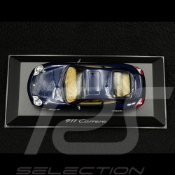 Porsche 911 typ 996 Carrera phase II 2002 Lapis blau 1/43 Minichamps WAP02007812