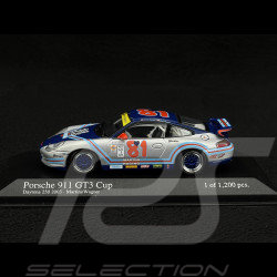 Porsche 911 GT3 Cup Type 996 n° 81 Martini Daytona 250 2003 1/43 Minichamps 400036981