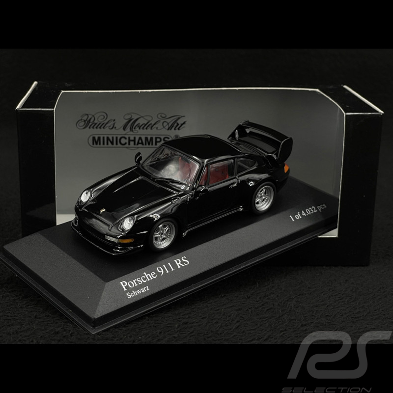 Porsche 911 Type 993 Carrera RS 1995 Schwarz 1/43 Minichamps 430065104