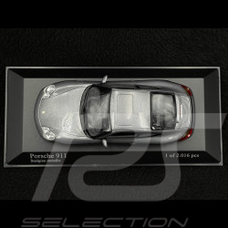 Porsche 911 typ 996 Carrera Mk II 2001 sealgrau metallic 1/43 Minichamps 400061020
