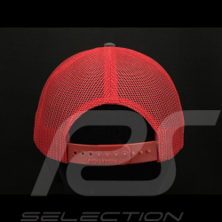 Casquette Chevrolet Corvette Racing Officielle Trucker Gris / Rouge - mixte