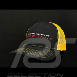 Chevrolet Corvette Hat Racing Official Trucker Black / Yellow - unisex