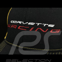 Chevrolet Corvette Cap Racing Offizielle Trucker Schwarz / Gelb - unisex