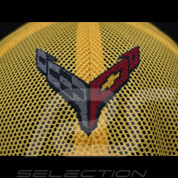 Chevrolet Corvette Hat Racing Official Trucker Black / Yellow - unisex