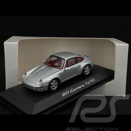 Porsche 911 Carrera Type 993 Silbergrau 1/43 Minichamps WAP02003597