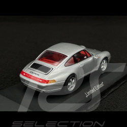 Porsche 911 Carrera Type 993 Silver grey 1/43 Minichamps WAP02003597