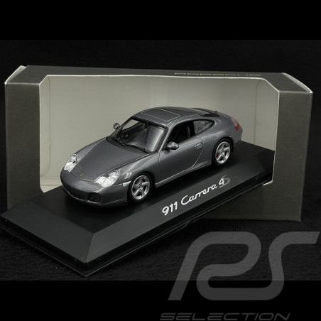 Porsche 911 Carrera 4S Type 996 1999 Gris Métallisé 1/43 Minichamps WAP02007612