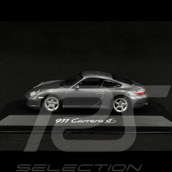 Porsche 911 Carrera 4S Type 996 1999 Metallic Grey 1/43 Minichamps WAP02007612