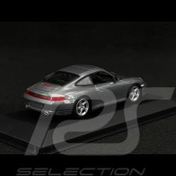Porsche 911 Carrera 4S Type 996 1999 Metallic Grey 1/43 Minichamps WAP02007612