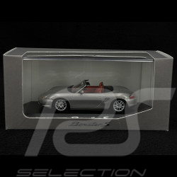 Porsche Boxster S Typ 986 2002 Silber Grau 1/43 Minichamps WAP02009113