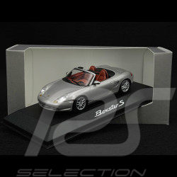 Porsche Boxster S Type 986 2002 Silver Grey 1/43 Minichamps WAP02009113