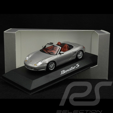 Porsche Boxster S Type 986 2002 Gris Argent 1/43 Minichamps WAP02009113