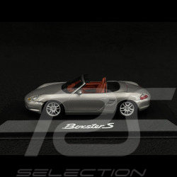 Porsche Boxster S Type 986 2002 Silver Grey 1/43 Minichamps WAP02009113