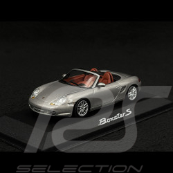 Porsche Boxster S Typ 986 2002 Silber Grau 1/43 Minichamps WAP02009113