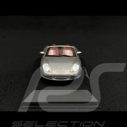 Porsche Boxster S Typ 986 2002 Silber Grau 1/43 Minichamps WAP02009113