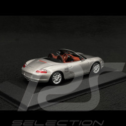 Porsche Boxster S Typ 986 2002 Silber Grau 1/43 Minichamps WAP02009113