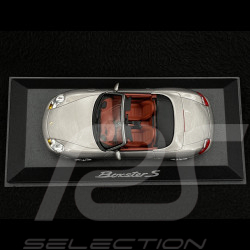 Porsche Boxster S Typ 986 2002 Silber Grau 1/43 Minichamps WAP02009113