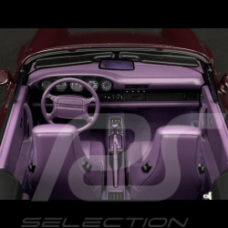 Porsche 911 Carrera 2 Type 964 Turbo Look Cabriolet 1992 Metallic Amethyst 1/18 Norev 187141